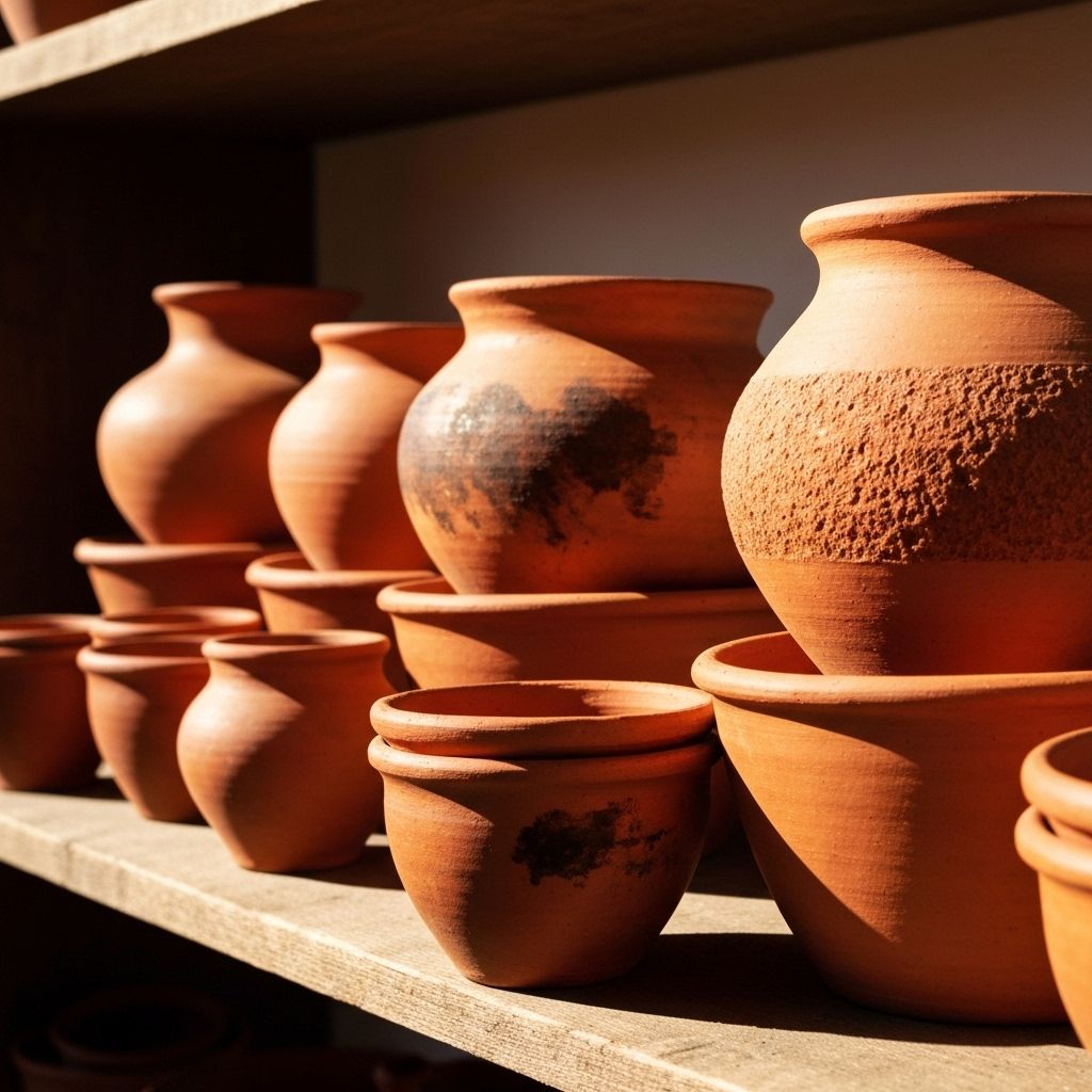 Traditional Clay Cooking Pot